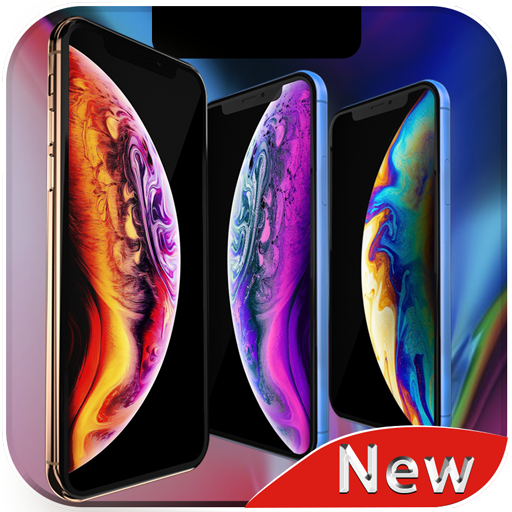 Wallpapers for iPhone X, XS, XR backgrounds आइकन