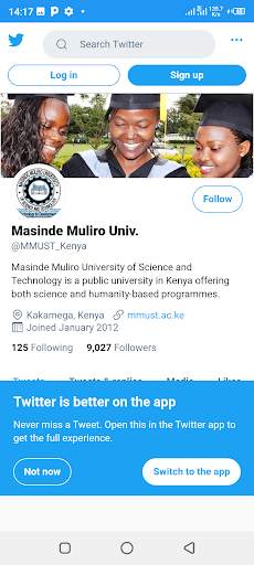 MMUST Student App screenshot 6