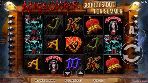 Free Vegas Casino Slot - Alice Cooper free slots screenshot 1