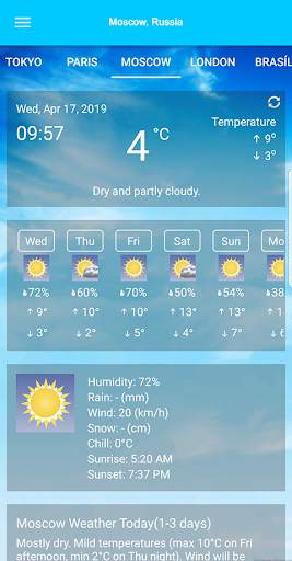 Weather Forecast - Live accurate weather forecast screenshot 2