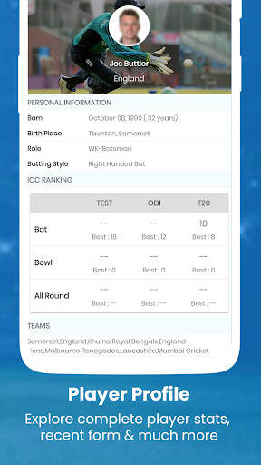 CricScores - T20 Live Cricket screenshot 7