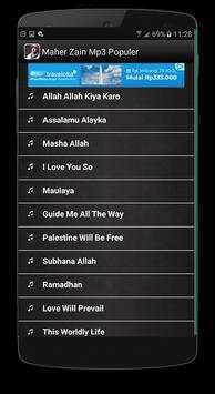 Maher Zain Mp3 Populer screenshot 1