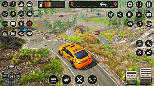 Grand Taxi Simulator Games 3d screenshot 1