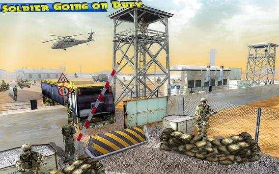 Drive Army Bus Parking Base Duty screenshot 6