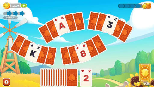TriPeaks Cards: Solitaire Game screenshot 1