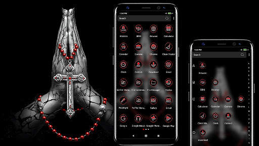Jesus Cross Launcher Theme screenshot 2
