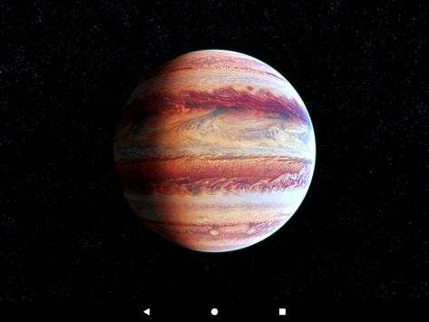 Jupiter Live Wallpaper 10 تصوير الشاشة