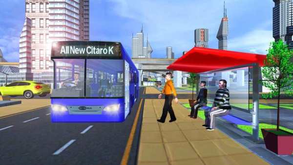 Coach Bus Driving 2019: City Bus Driver Simulator screenshot 1