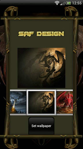 Next Launcher Dragon Theme screenshot 8