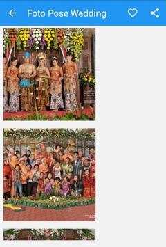 Foto Pose Wedding screenshot 1