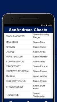 GTA SanAndreas Cheatcode screenshot 4