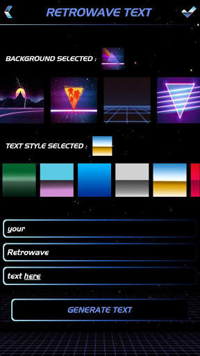 Retrogram 🌴: Retrowave Photo, GIF & Text Maker screenshot 4