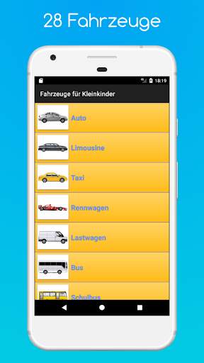 Fahrzeuge für Kleinkinder screenshot 1