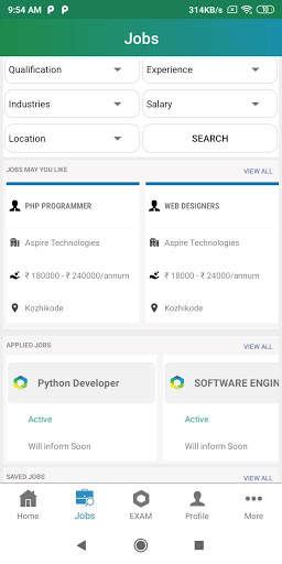 INICIO Jobs App screenshot 3