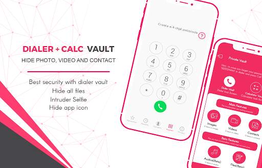 Dialer   Calc Vault - Hide Photo, Video & Contact screenshot 1