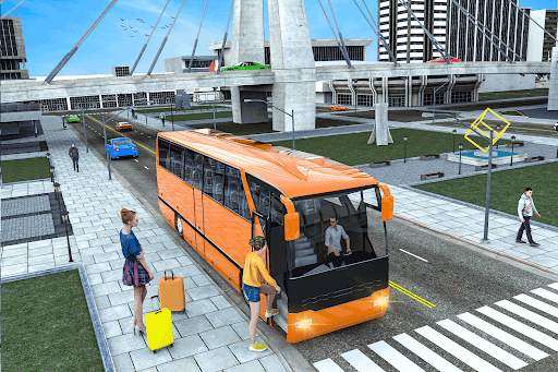 Coach Bus Driving Simulator 3D screenshot 1