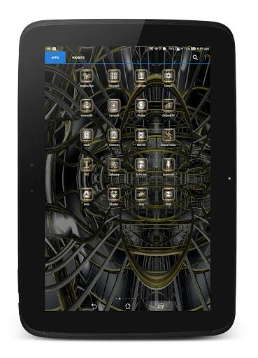 SilverGold 3D Icon CM&Launcher screenshot 19