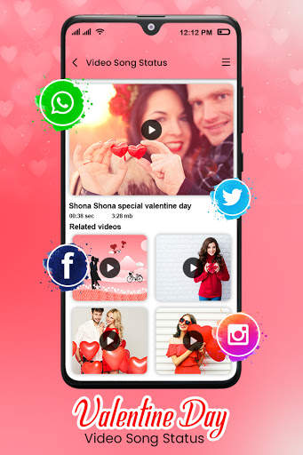 Happy Valentine Day Video Song Status 2021 screenshot 4