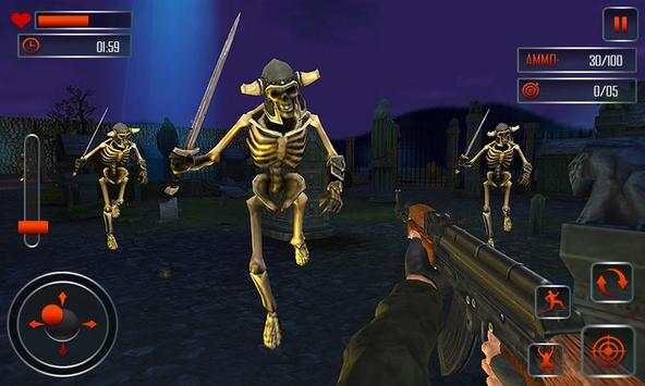 menembak zombie survival perbatasan screenshot 5
