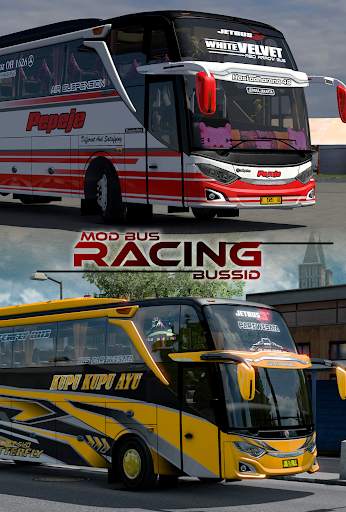 Mod Bus Racing Bussid screenshot 1