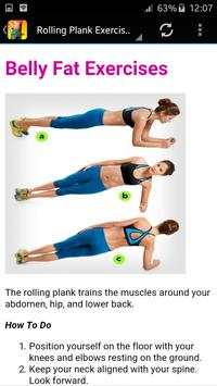 Belly Fat Exercises screenshot 5