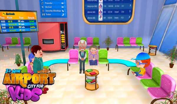 3D Mini Airport City screenshot 2