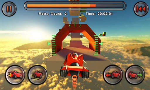 Jet Car Stunts Lite screenshot 4