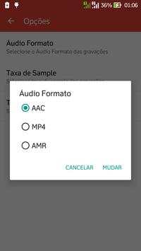HQ Gravador de Áudio e Voz MP4 screenshot 5