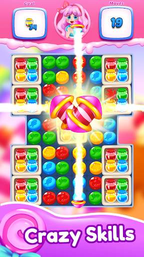 Candy Sweet Legends-Smash Day screenshot 4