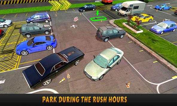 Rooftop Car Parking Driver screenshot 5