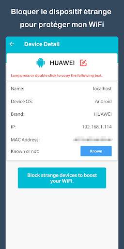 Analyseur WiFi - Moniteur WiFi screenshot 6