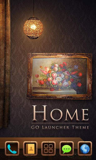 (FREE) Home GO Launcher Theme screenshot 1