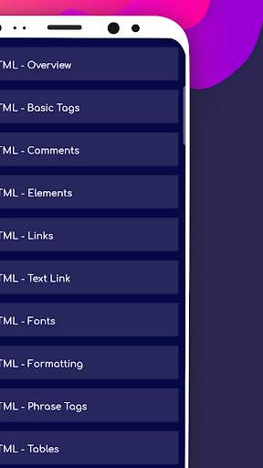 Learn HTML & Web Design : Tutorials for Beginner скриншот 6