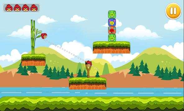Knock Down Angry Bird screenshot 5