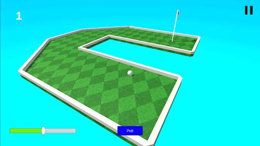 Mini Golf Putt स्क्रीनशॉट 1