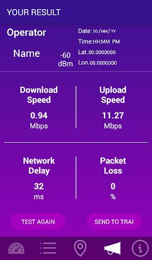 MySpeed (TRAI) screenshot 3