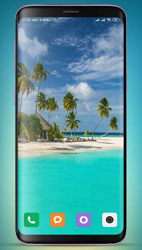 Paradise wallpaper screenshot 3