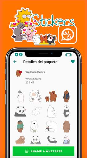 Escandalosos Stickers for WhatsApp screenshot 4