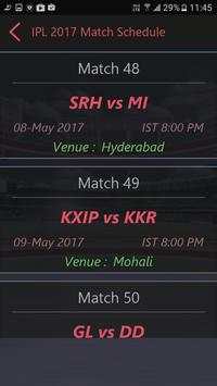 2017 IPL Cricket screenshot 4