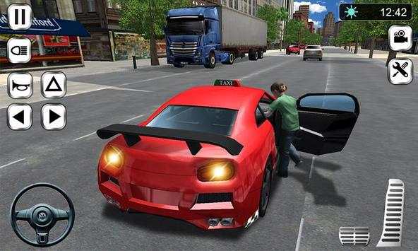 Taxi Driving Simulator - Pick and Drop screenshot 2