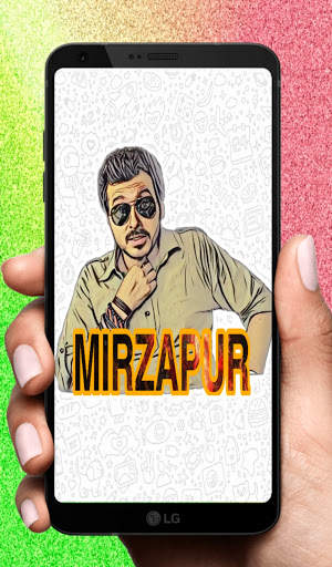Mirzapur Stickers - 400 Plus WhatsApp Sticker screenshot 1