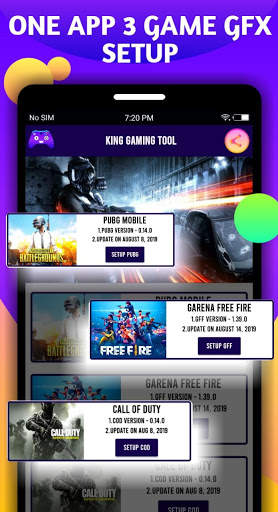 King Gaming Tool - GFX Tool скриншот 3