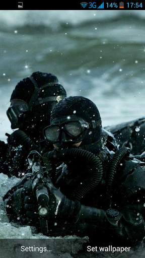 Army Soldier Live Wallpaper screenshot 3