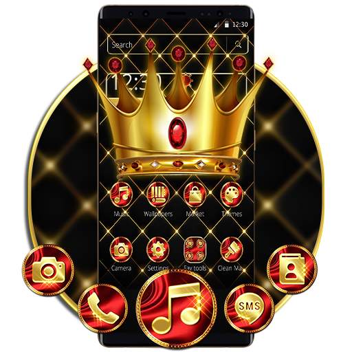 Luxury Golden King Crown Theme 1.1.3