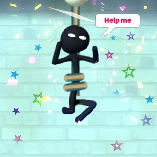 Stickman Rescue - Cut Rope Puzzle Game 1.0