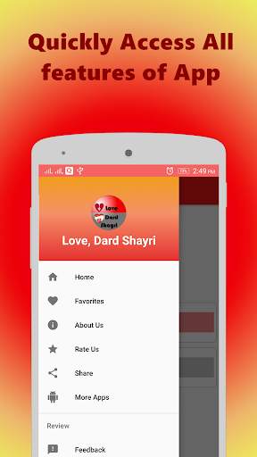 Dard Love Shayri In Hindi screenshot 2