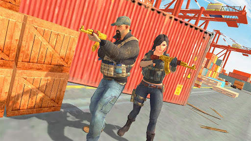 FPS Free Cross Battle Survival Mission: Fire Arena screenshot 1