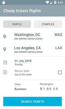 Flight ticket rate screenshot 1
