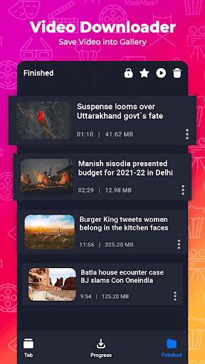 Full HD Video Downloader App screenshot 1