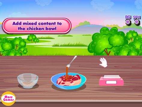 Pork burger cooking games screenshot 2